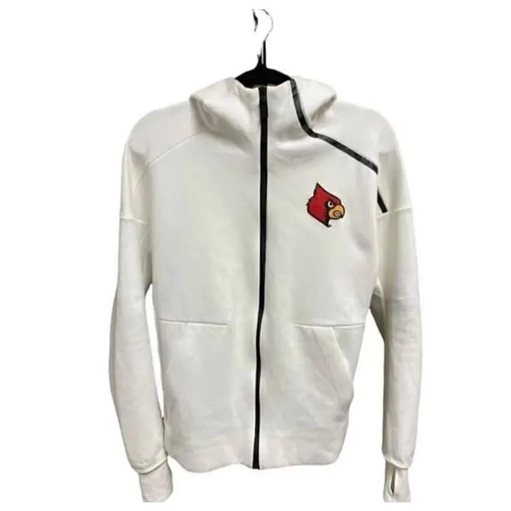 Adidas White Cardinals NCAA-Z.N.E. Performance Zip Hoodie Size XS